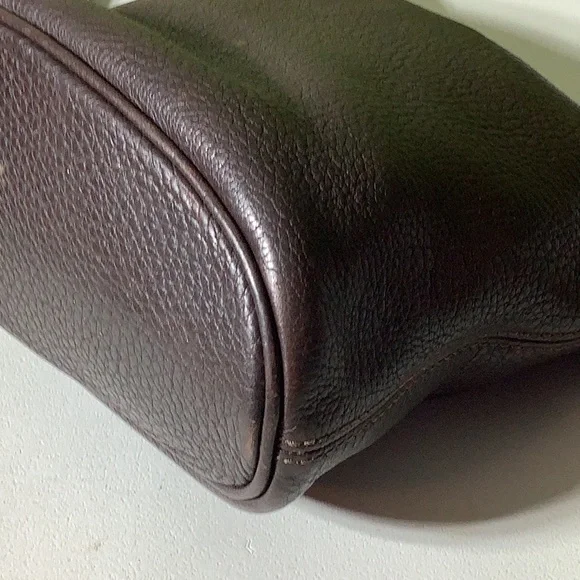 Vintage Coach Sonoma Bucket Natural Grain in Chocolate purse - Picture 4 of 16